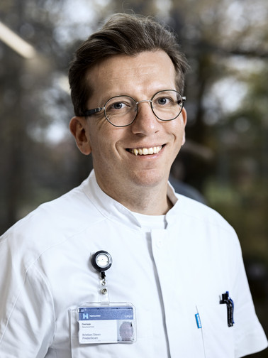 Overlæge og leder af den kliniske forskningsenhed, Kristian Steen Frederiksen