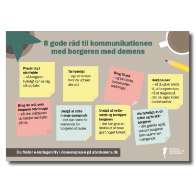 Gode råd til kommunikation med borgere med demens