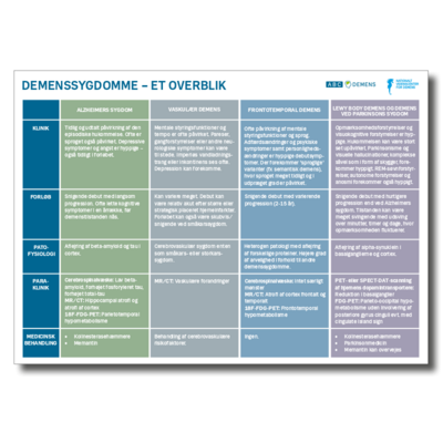 Demenssygdomme - et overblik