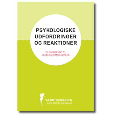 Hæfte til pårørende: Psykologiske udfordringer og reaktioner