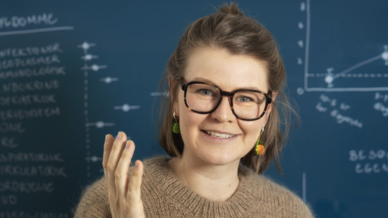 Line Damsgaard er læge og ph.d-studerende  ved Nationalt Videnscenter for Demens, hvor  hun forsker i gruppen af yngre mennesker  med Alzheimers sygdom